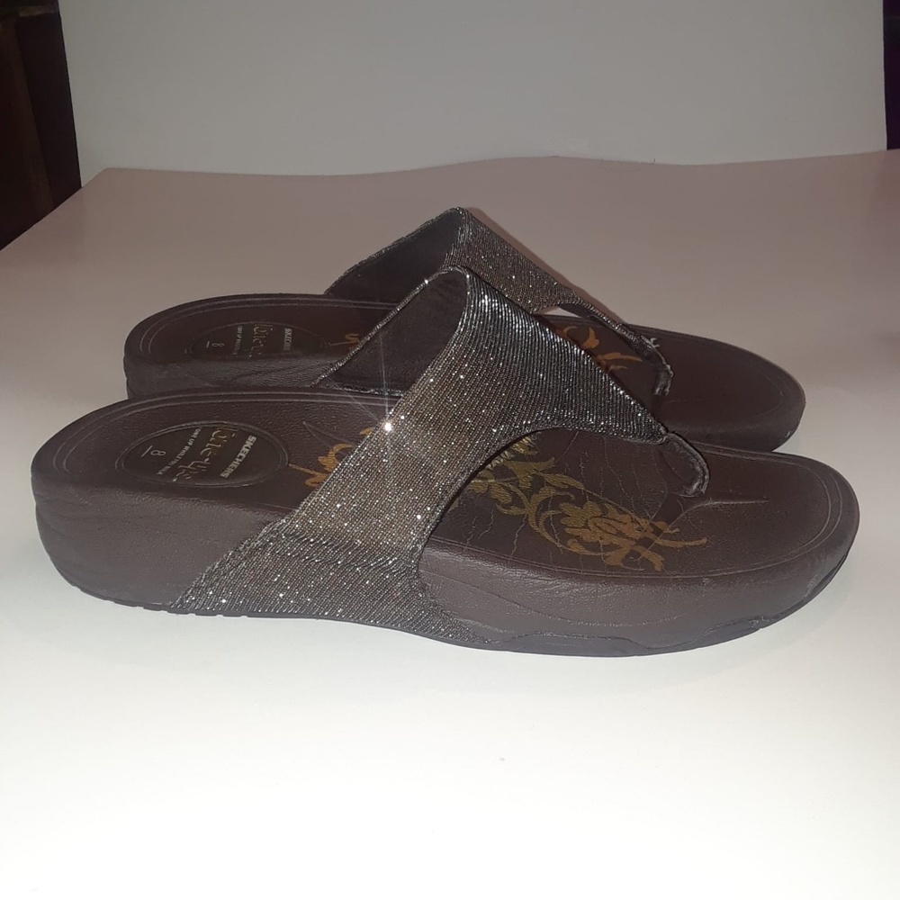 Sketchers (Sparkle) Tone-Ups Size 8